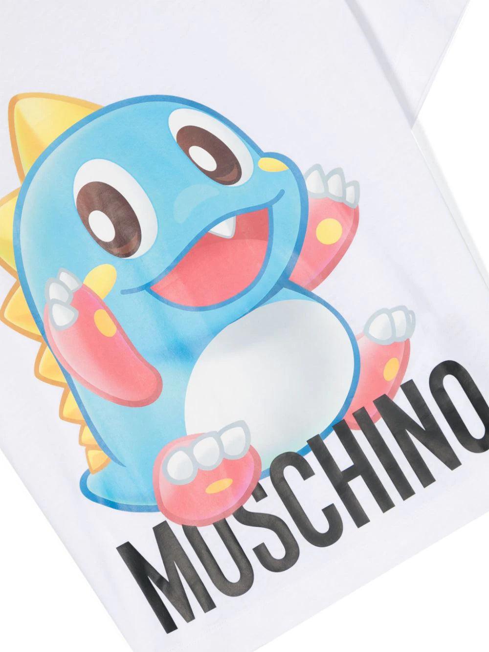 Moschino Kids Teddy logo t-shirt Super sconto