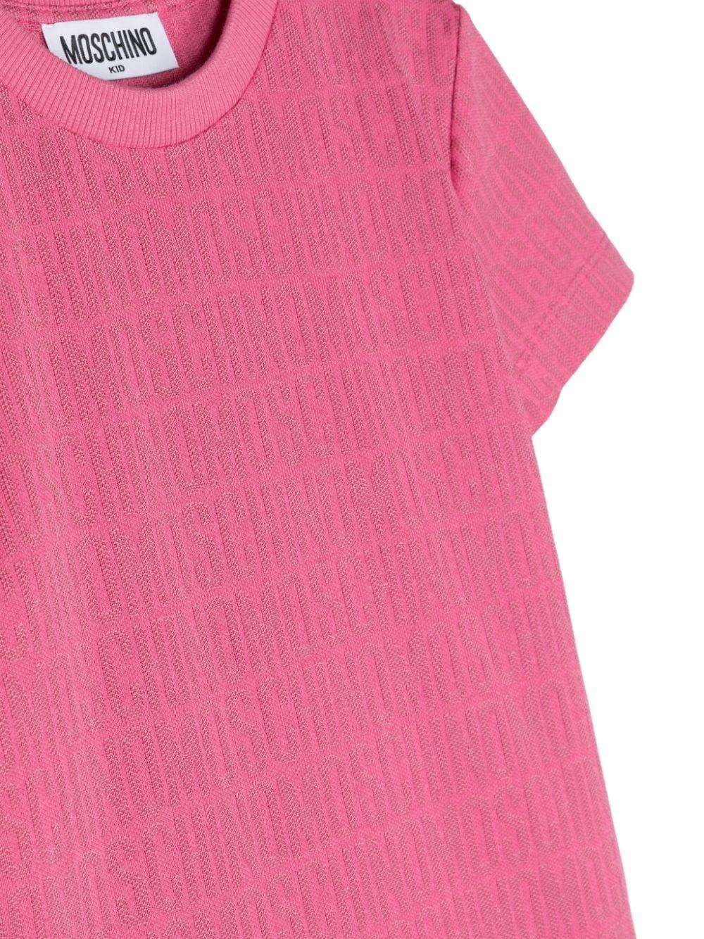 Moschino Kids All-over logo t-shirt Officina
