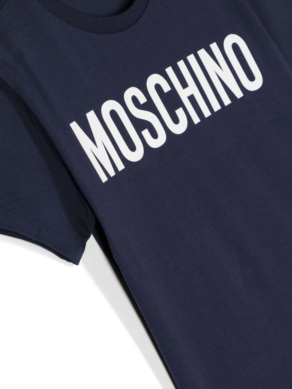 Moschino Kids Logo print jersey t-shirt Limitato a 3 giorni