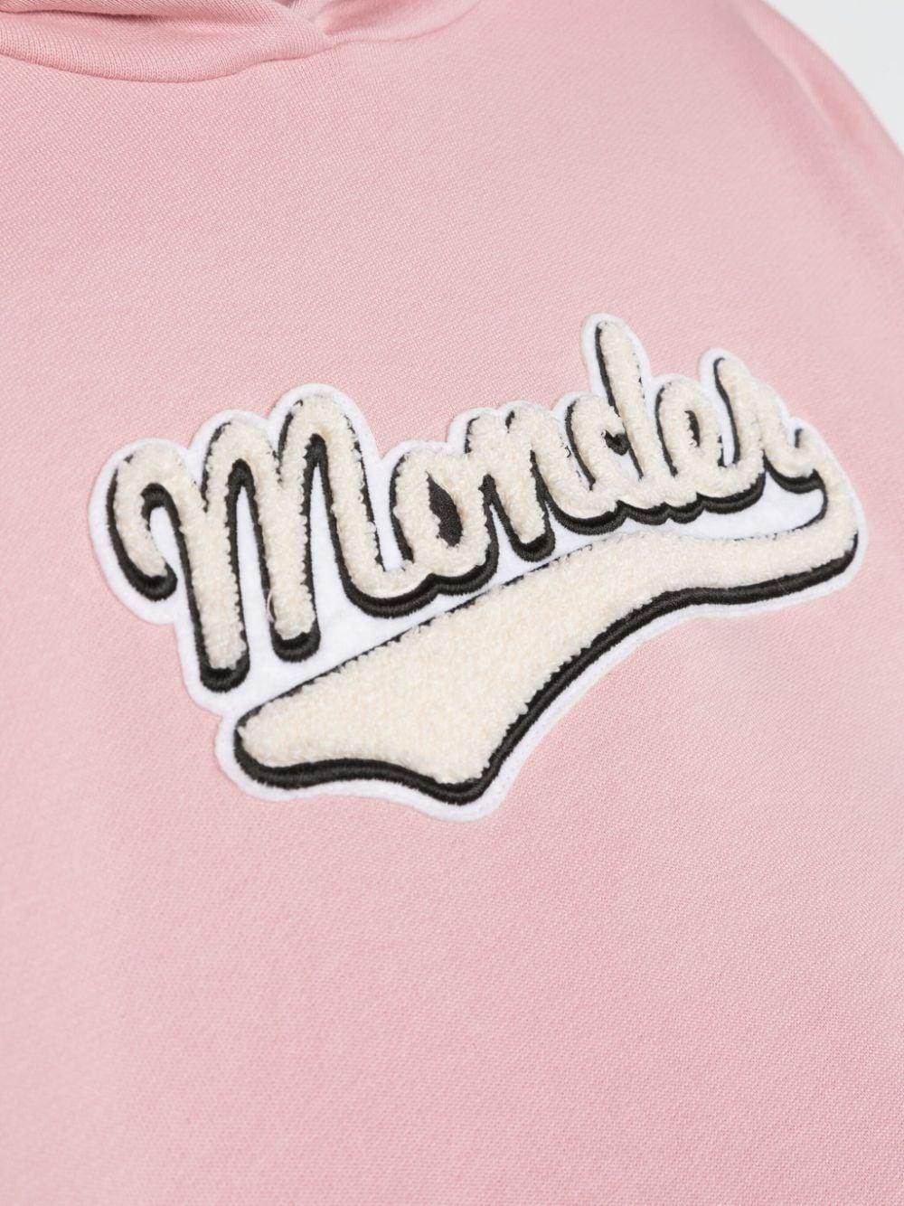MONCLER Kids Logo hoodie Sottocosto