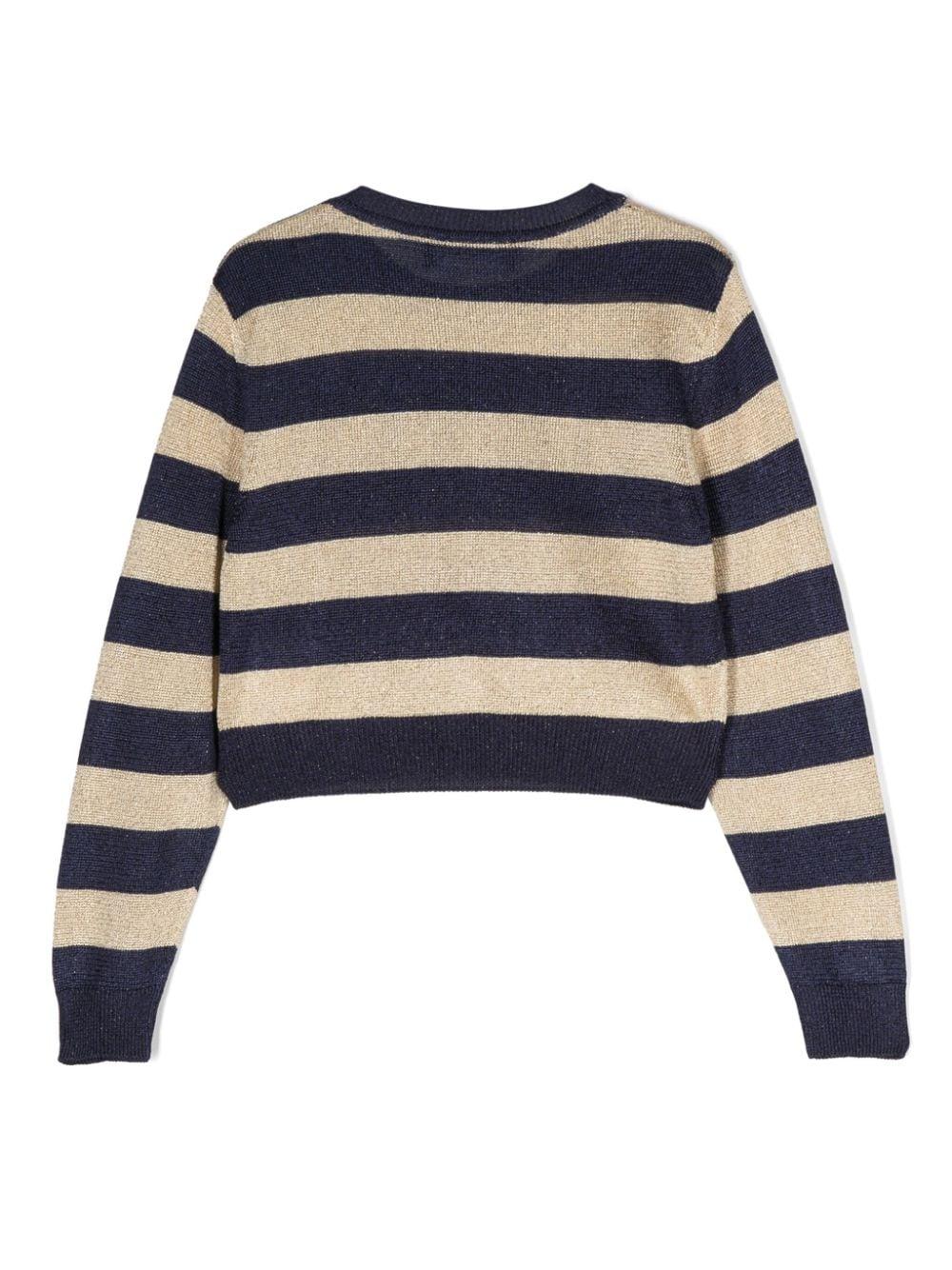 VERSACE Kids Nautical stripe kids sweater Convenienza