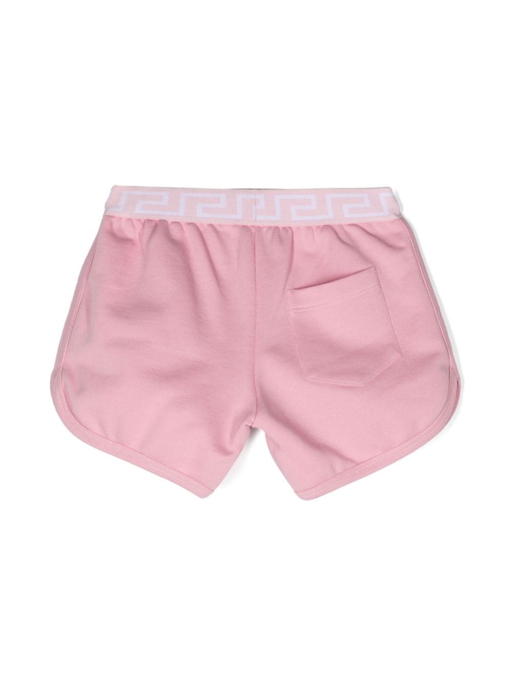VERSACE Kids Kids shorts with greca and crystals border Novità