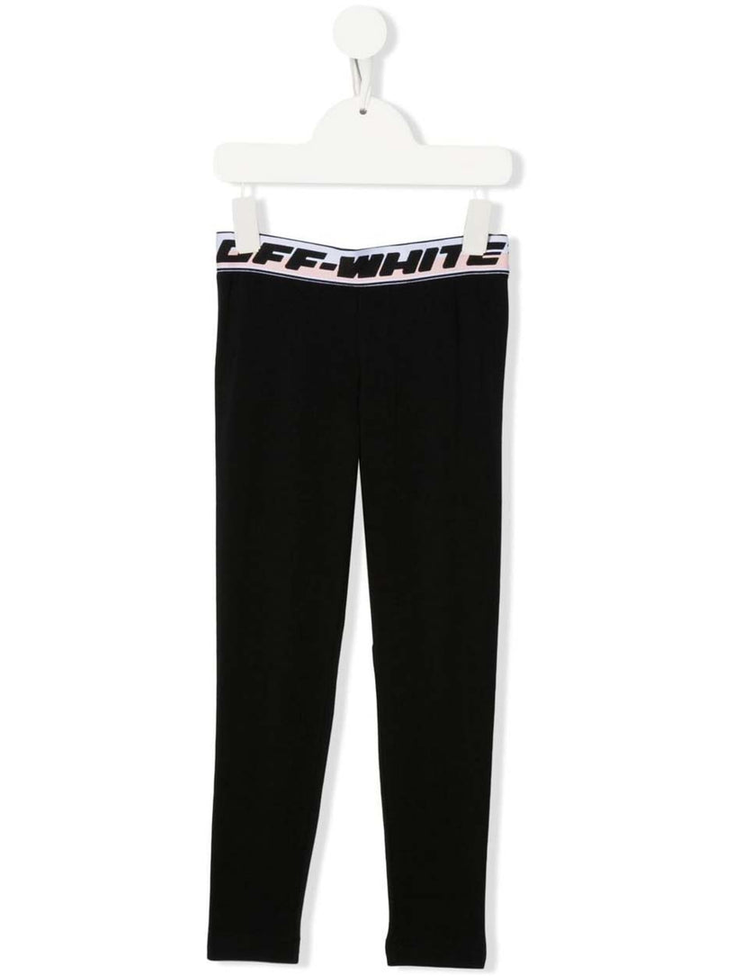 OFF-WHITE Kids Logo band leggings Sconto di tempo limitato