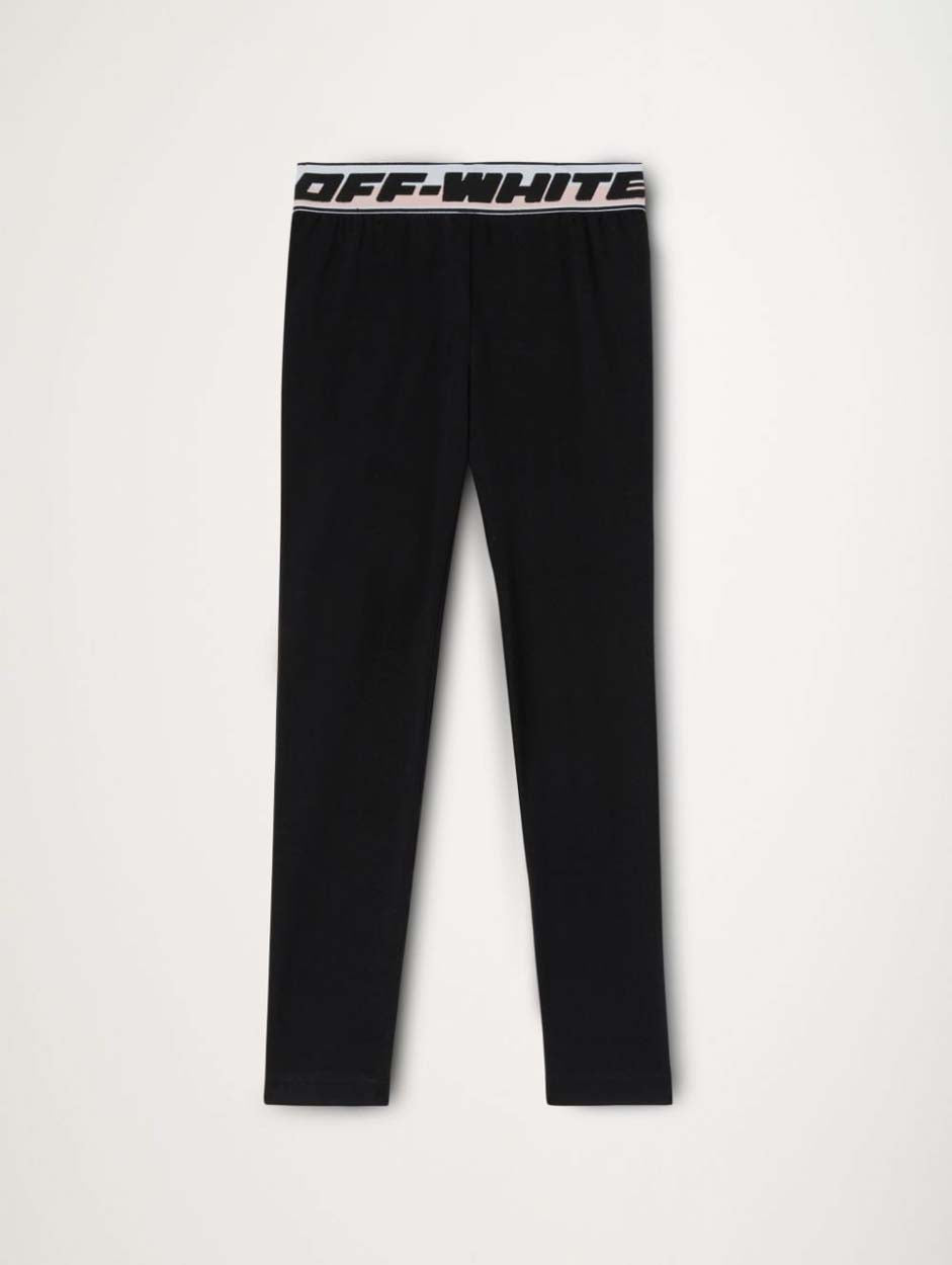 OFF-WHITE Kids Logo band leggings Sconto di tempo limitato