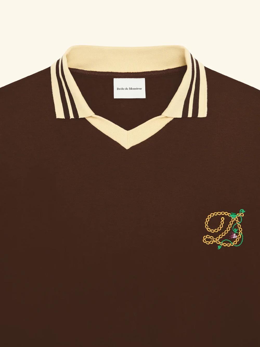 Drôle De Monsieur Le polo d raisin mc Online Outlet