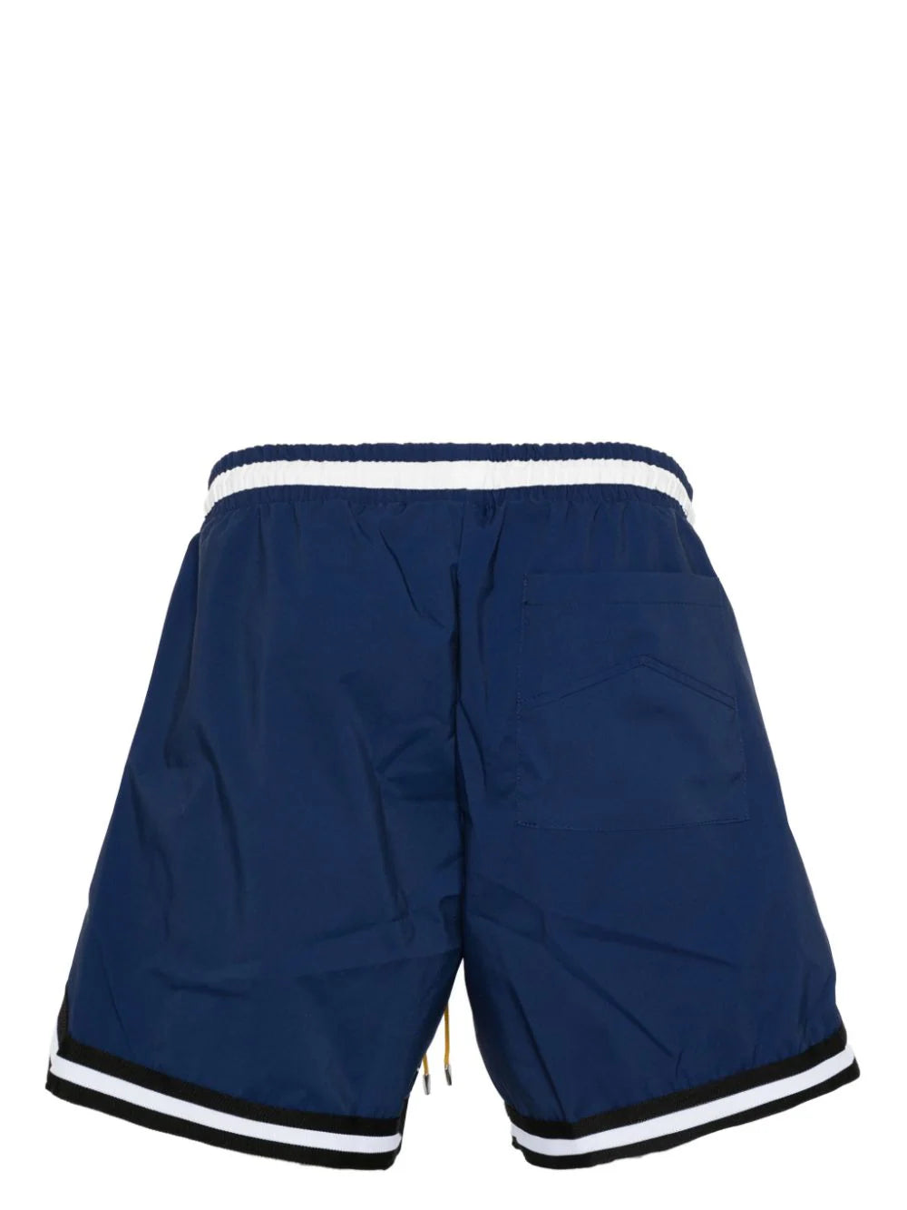 Rhude Basket logo swim shorts Lightning offer