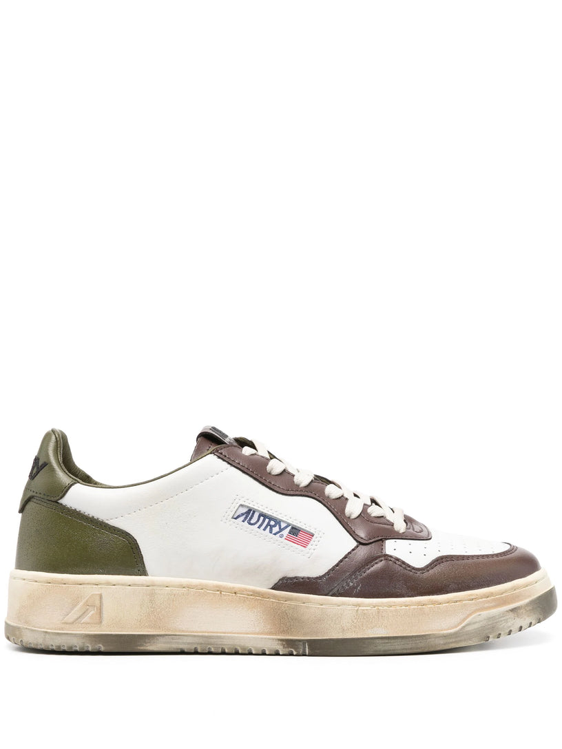 AUTRY Super vintage low leather sneakers Offerte giornaliere