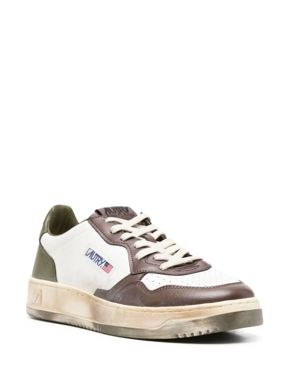 AUTRY Super vintage low leather sneakers Offerte giornaliere