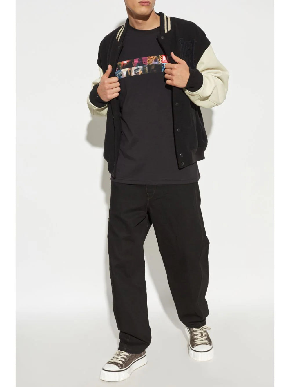 DIESEL T-boxty t-shirt Trasporto libero internazionale