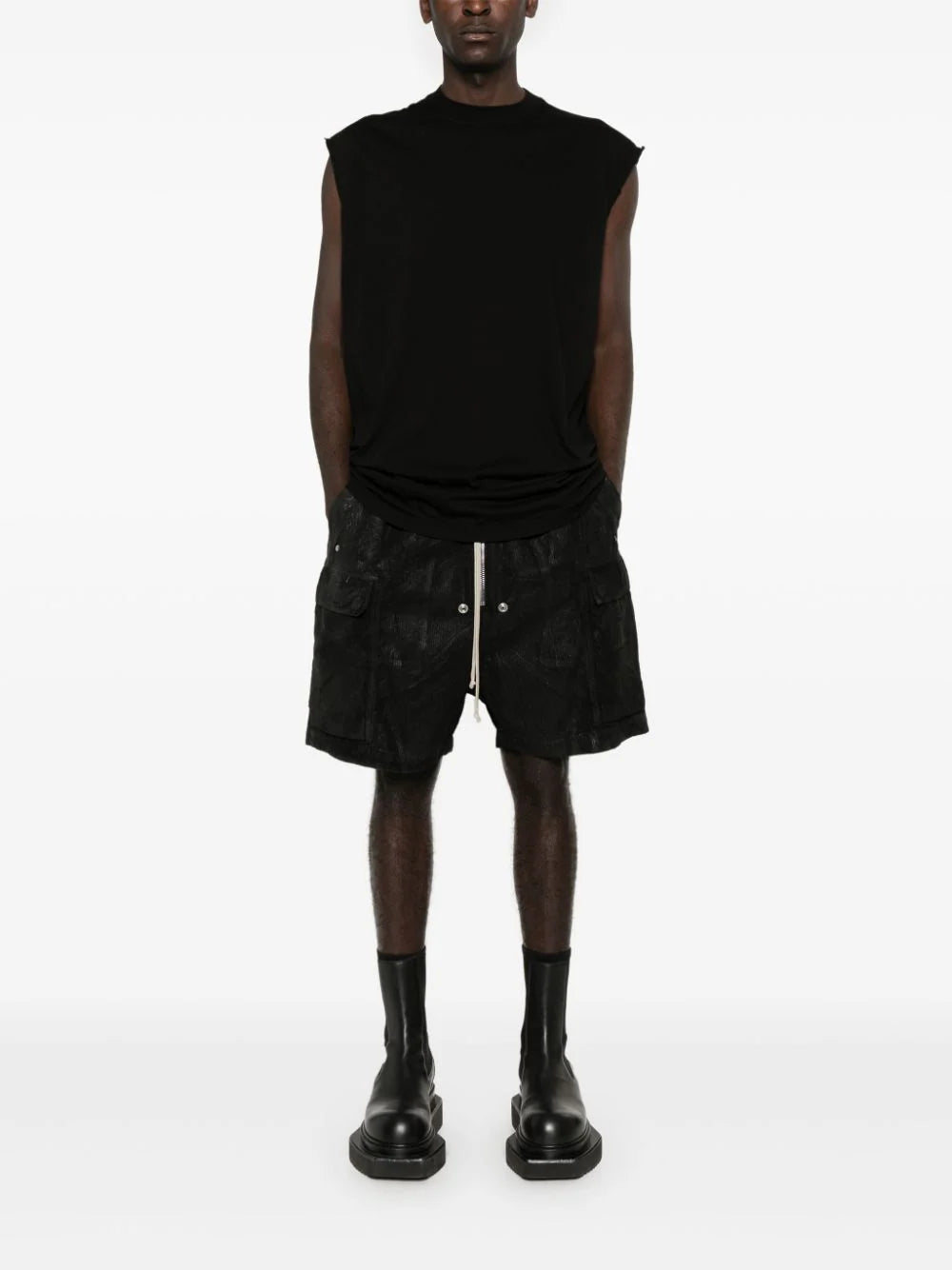 Rick Owens DRKSHDW Tarp t-shirt Nuovo