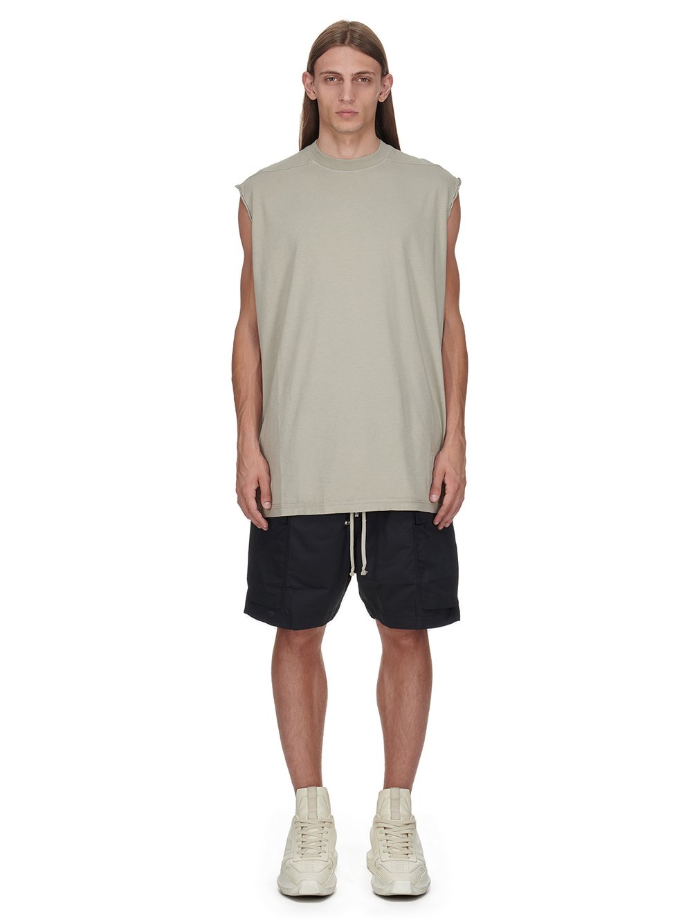 Rick Owens DRKSHDW Cargo bela shorts Novità