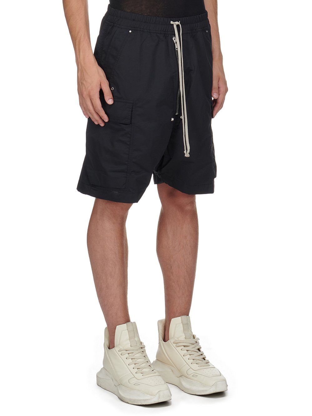 Rick Owens DRKSHDW Cargo bela shorts Novità