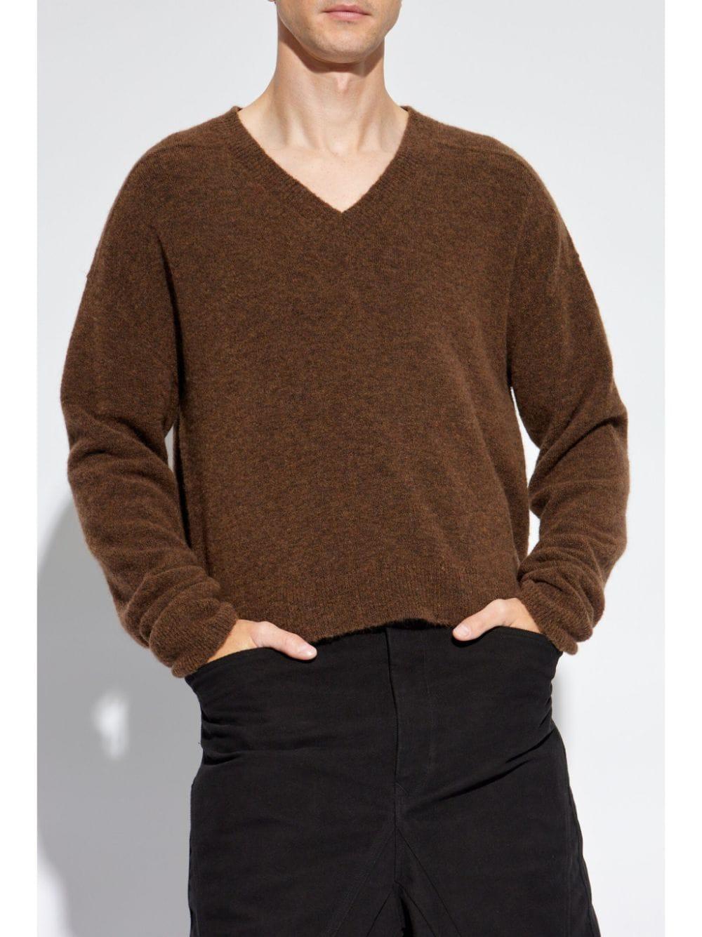 RICK OWENS Tommy v neck In Vendita