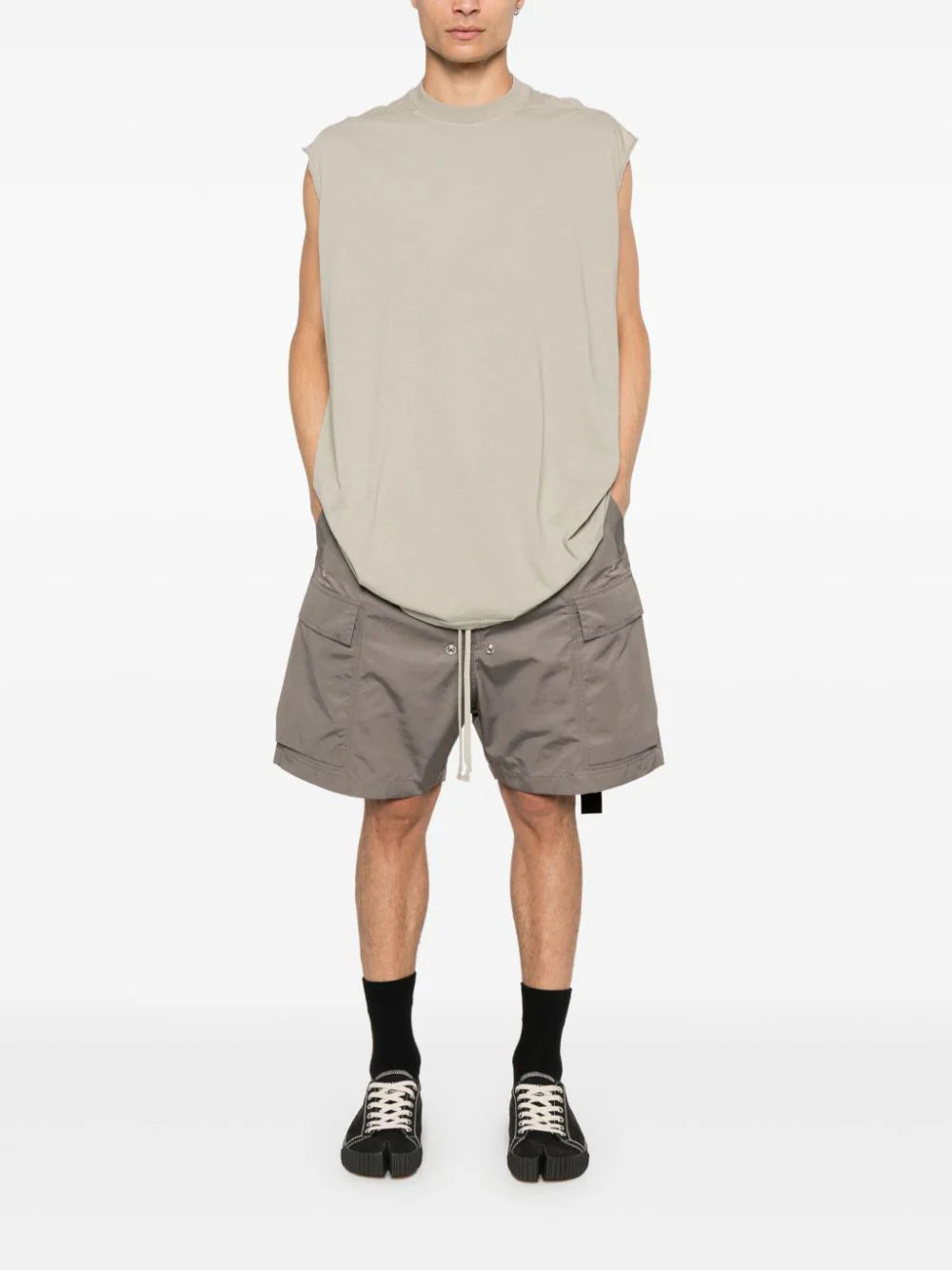 Rick Owens DRKSHDW Tarp t-shirt In Saldo
