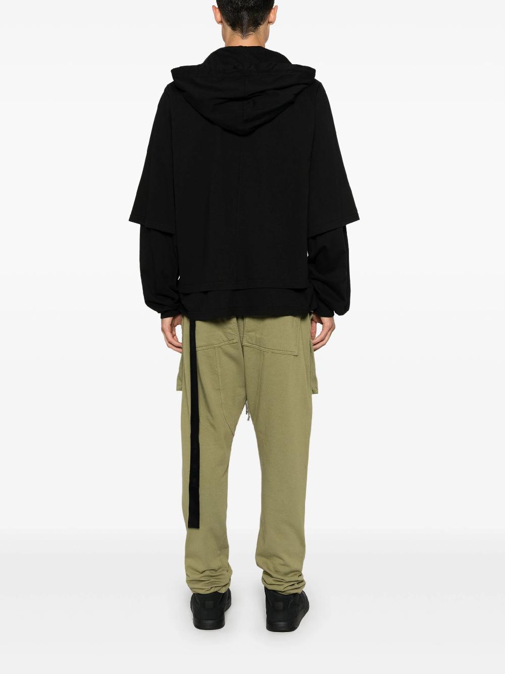 Rick Owens DRKSHDW Hustler hoodie Prezzo di fabbrica