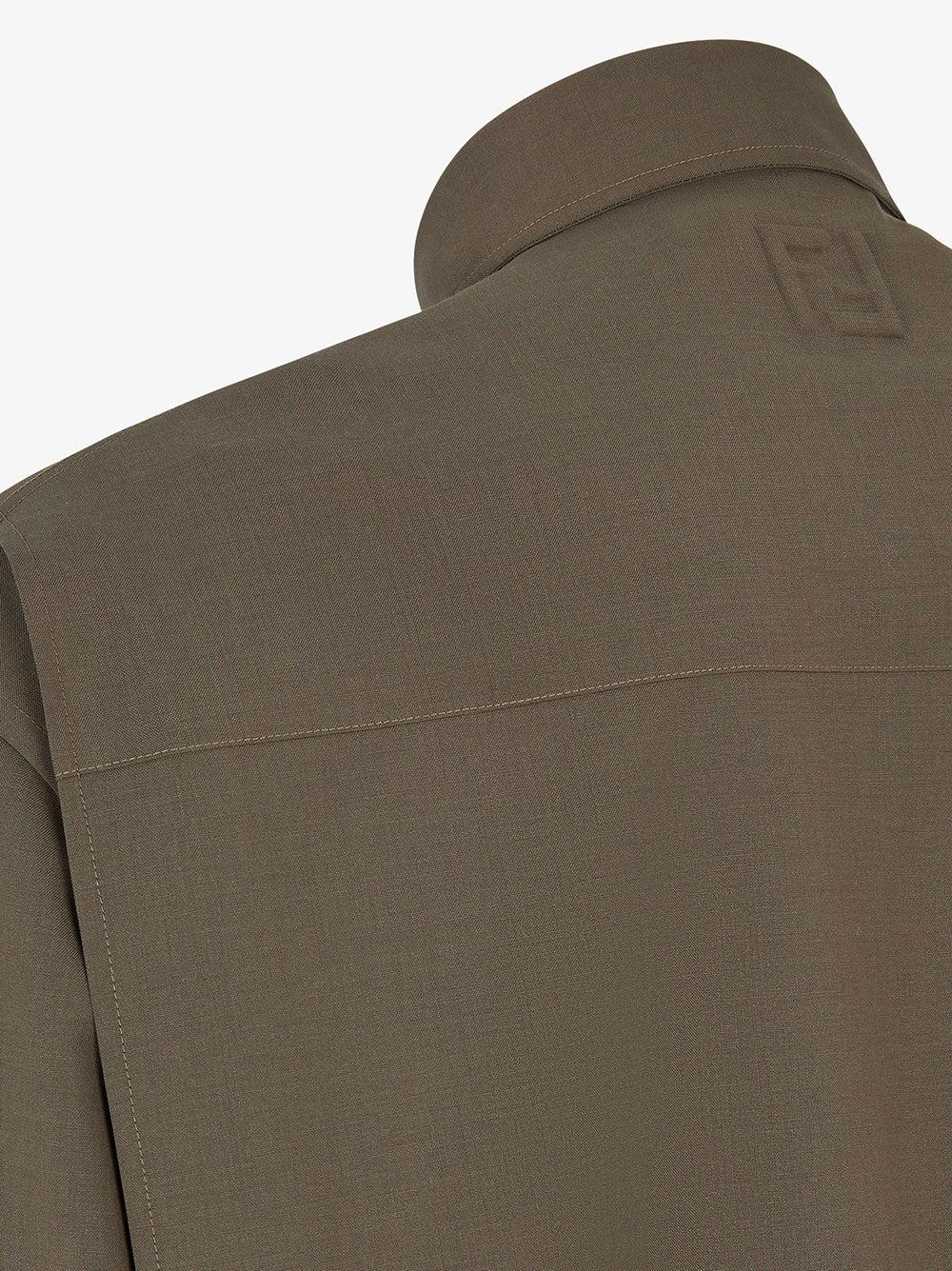FENDI Wool overshirt Flash Sale