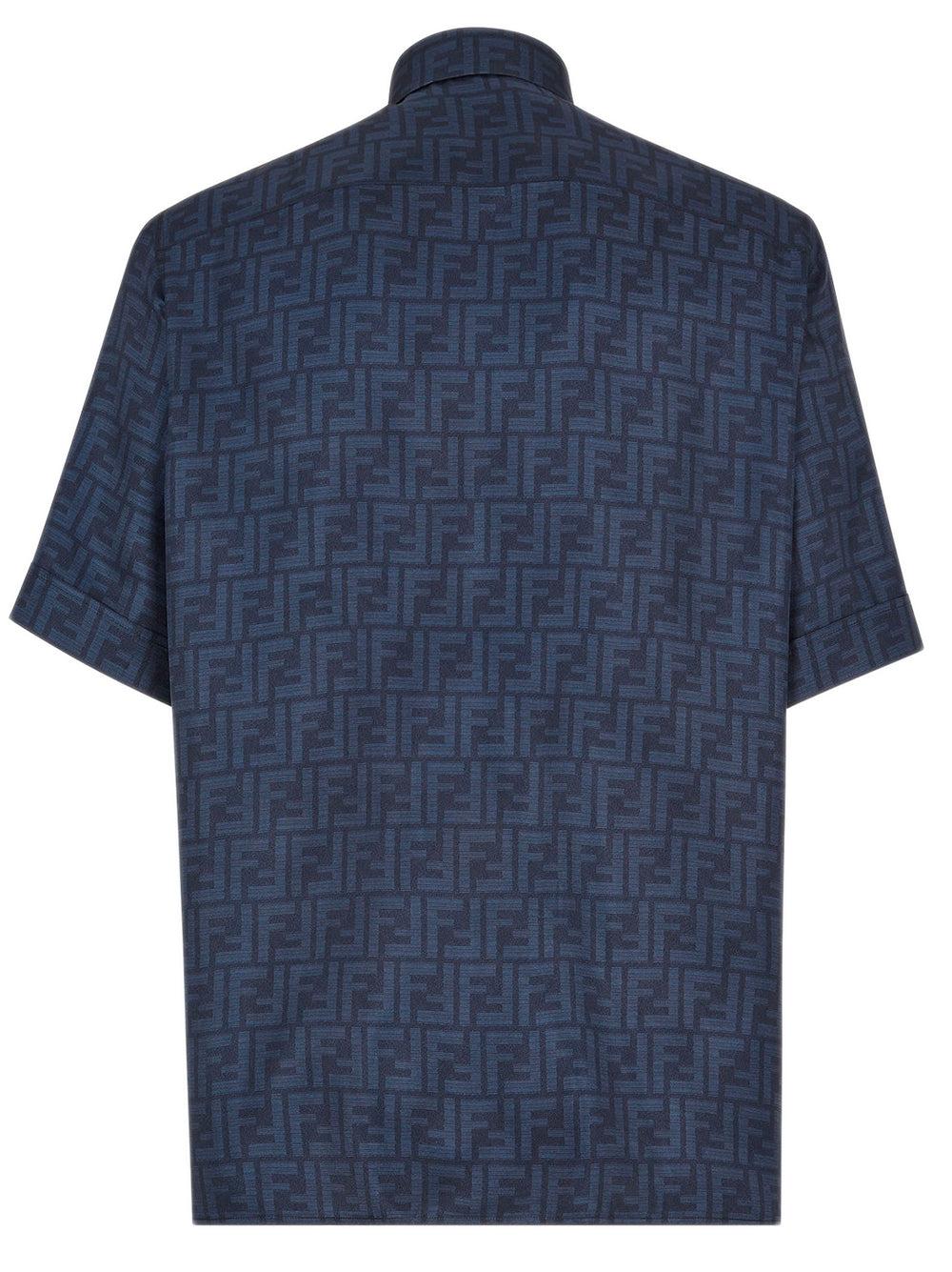 FENDI Ff silk shirt Shopping online