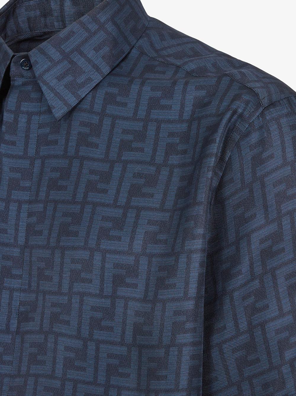 FENDI Ff silk shirt Shopping online