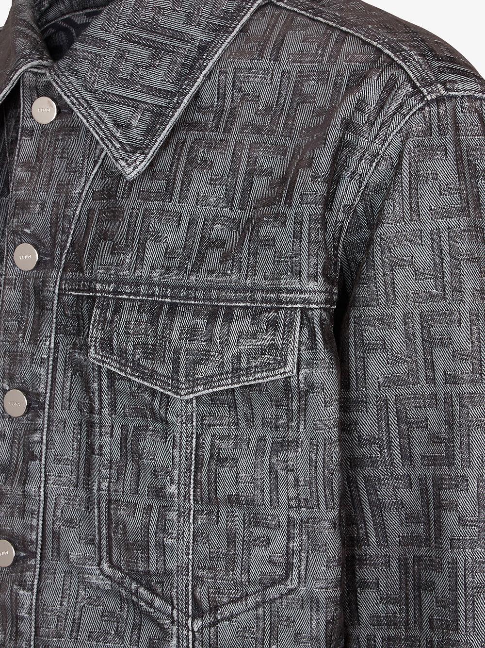 FENDI Ff denim jacket Offerta Giorno del Papà