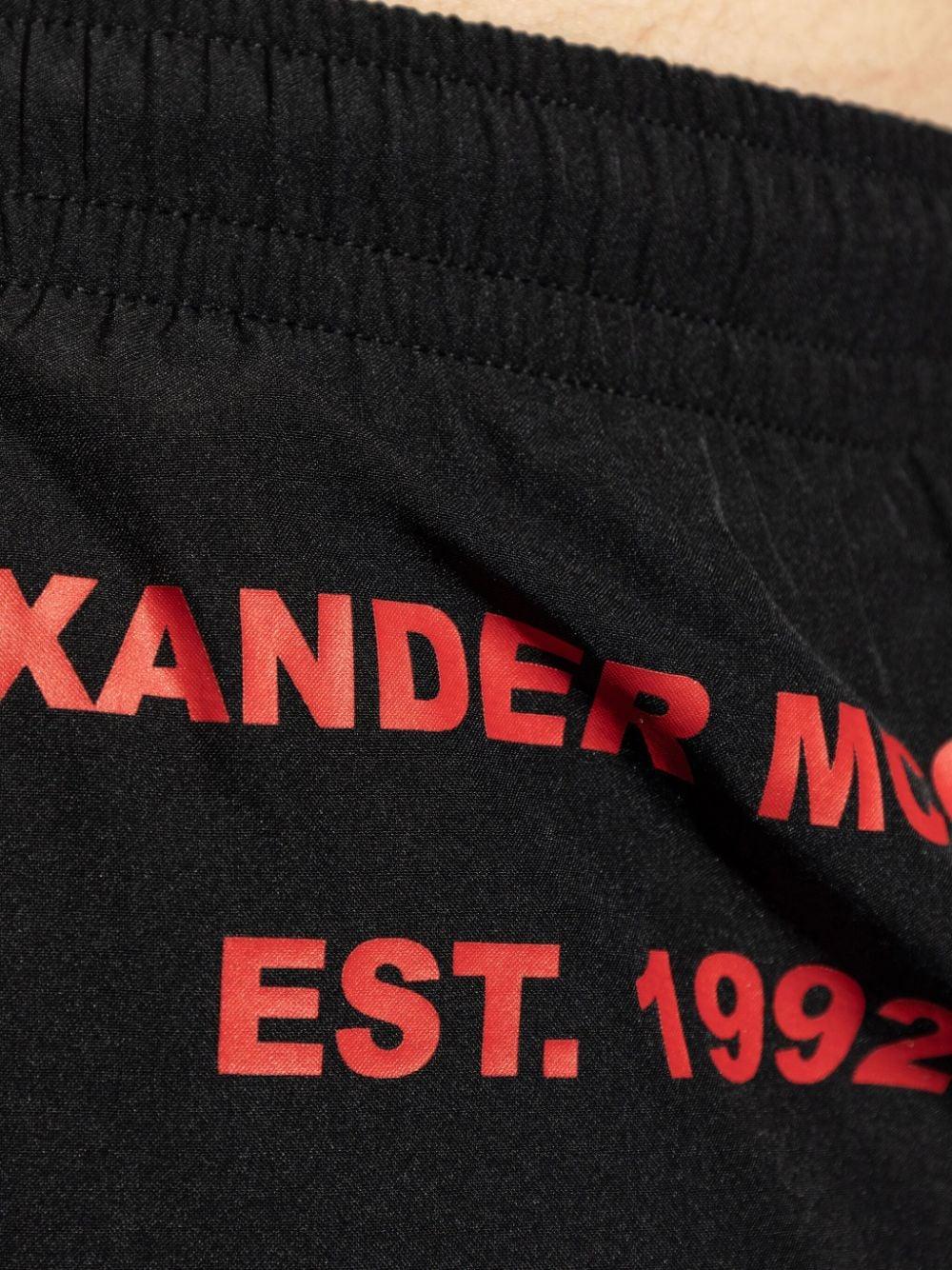 Alexander McQueen Graffiti swim short Offerte esclusive