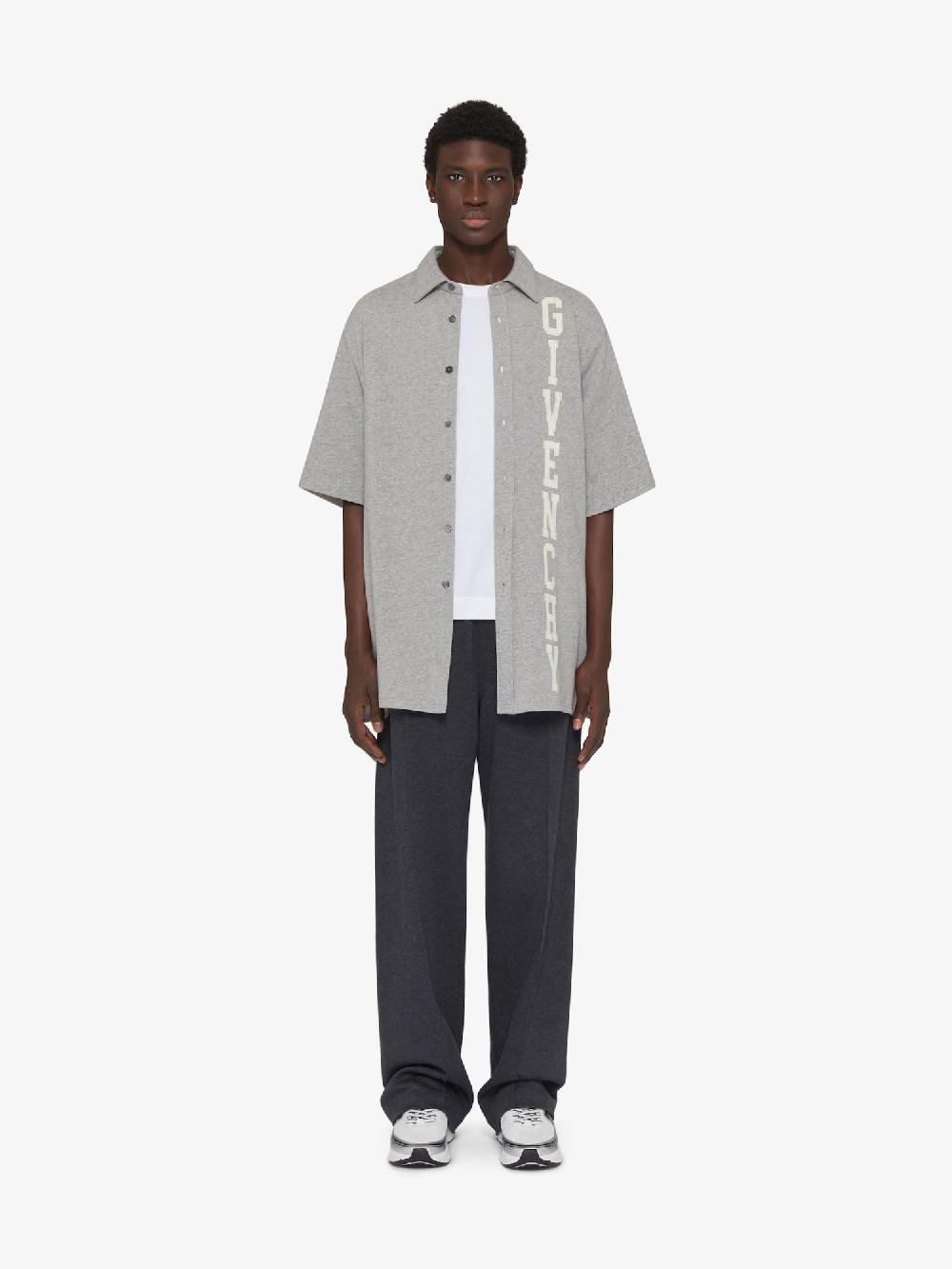 Givenchy Givenchy college shirt in fleece Bestseller