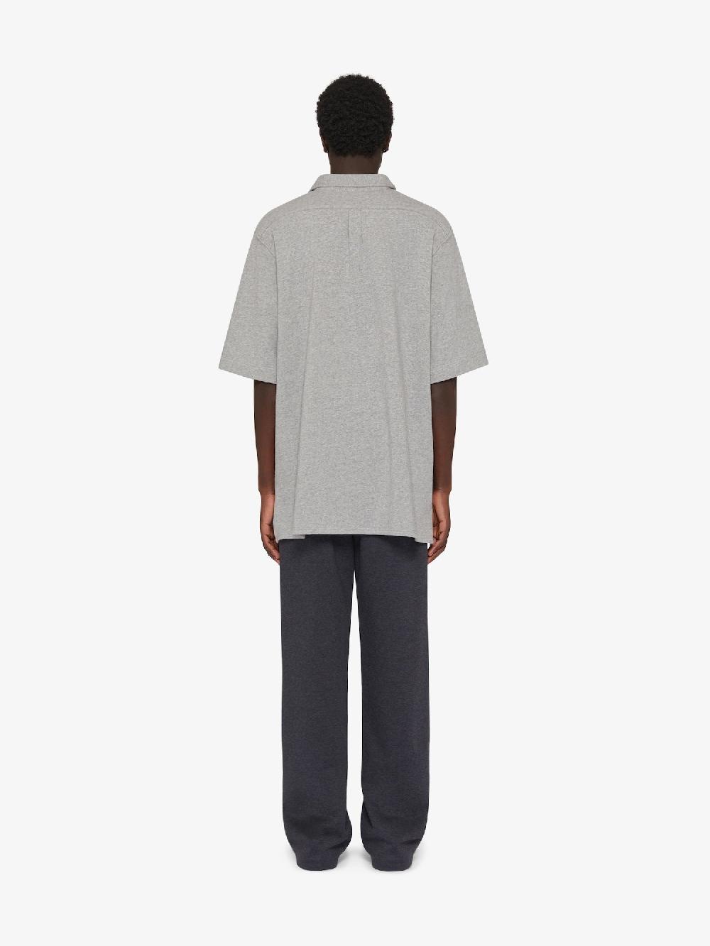 Givenchy Givenchy college shirt in fleece Bestseller