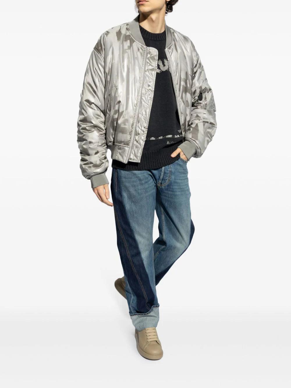 Alexander McQueen Pullover girocollo mcqueen graffiti Offerte giornaliere