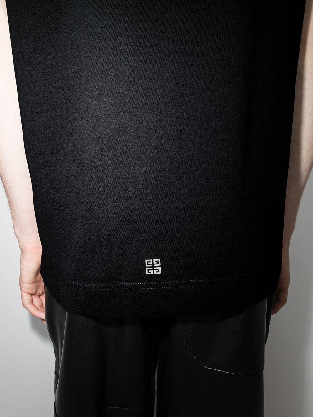 Givenchy Givenchy reverse slim fit t-shirt in cotton Rilascio limitato