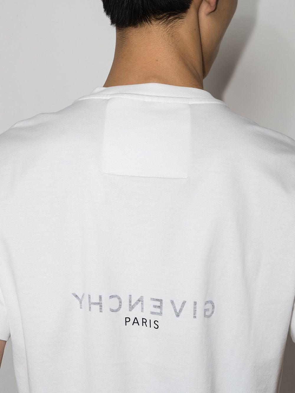Givenchy Givenchy reverse slim fit t-shirt in cotton Latest stili