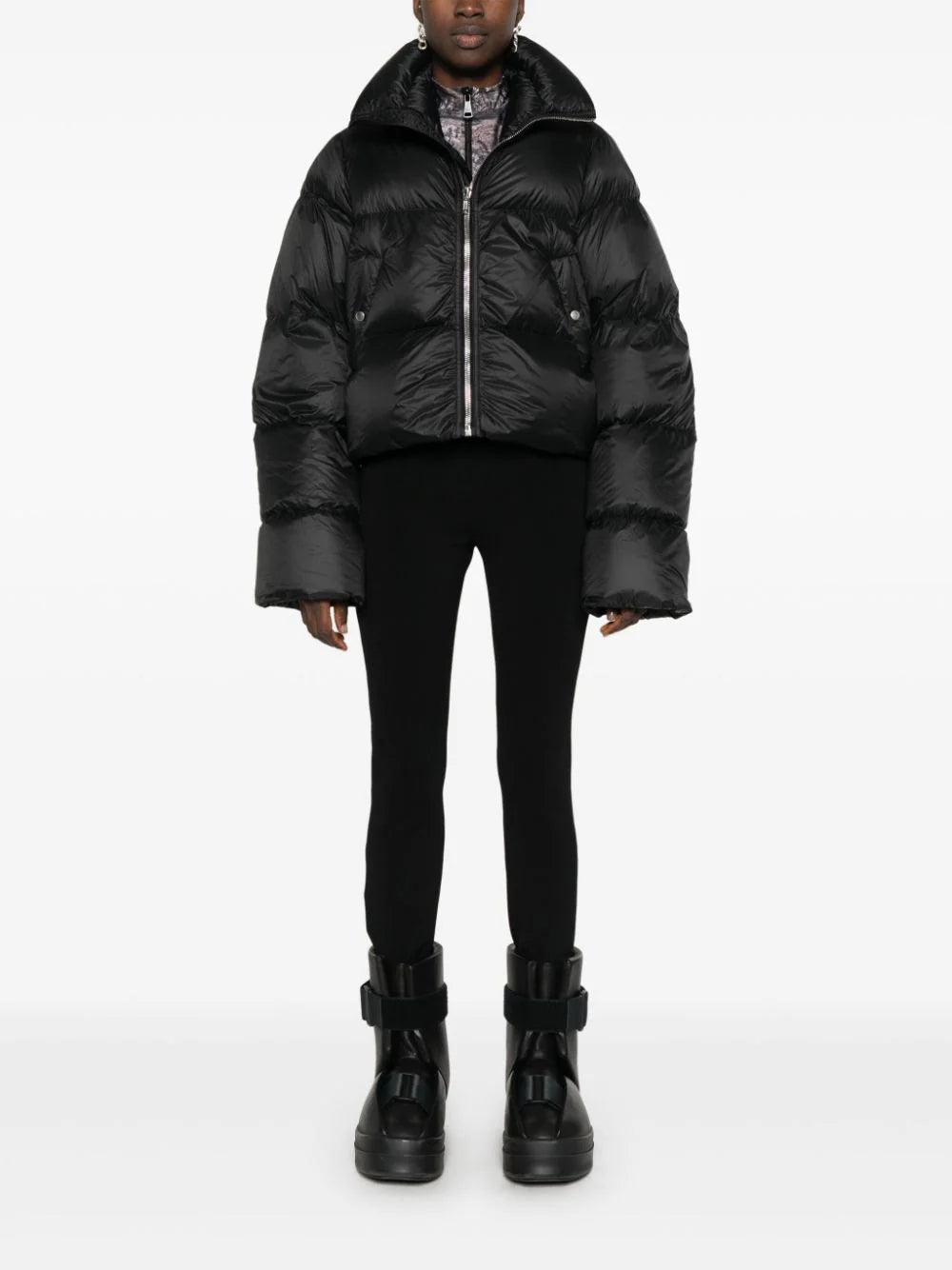 RICK OWENS Turtle jacket in recycled nylon Solo un giorno rimasto