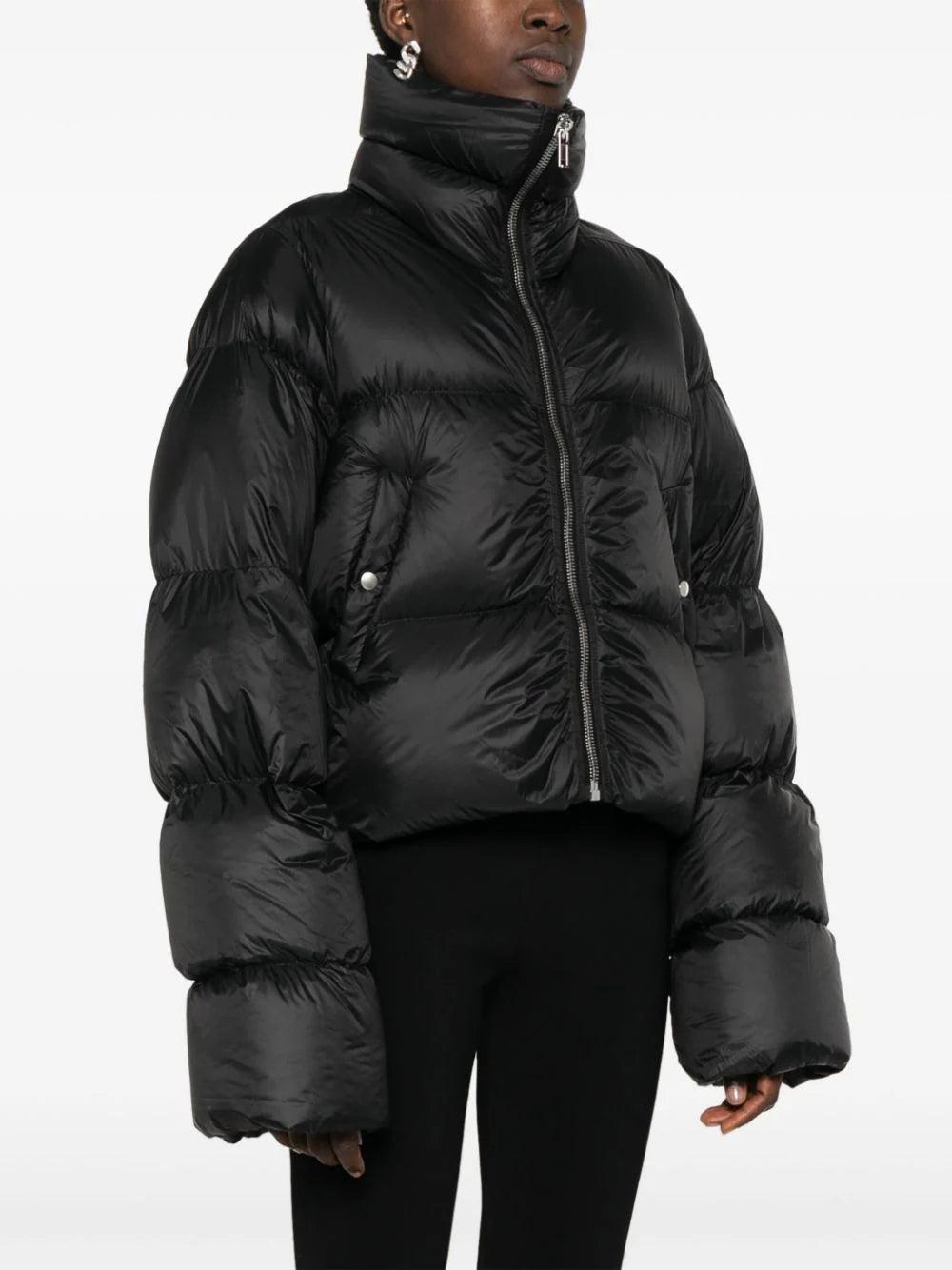 RICK OWENS Turtle jacket in recycled nylon Solo un giorno rimasto