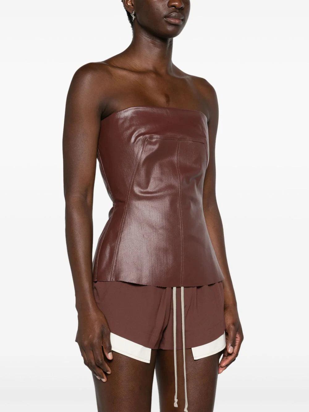 RICK OWENS Bustier top Enormi sconti