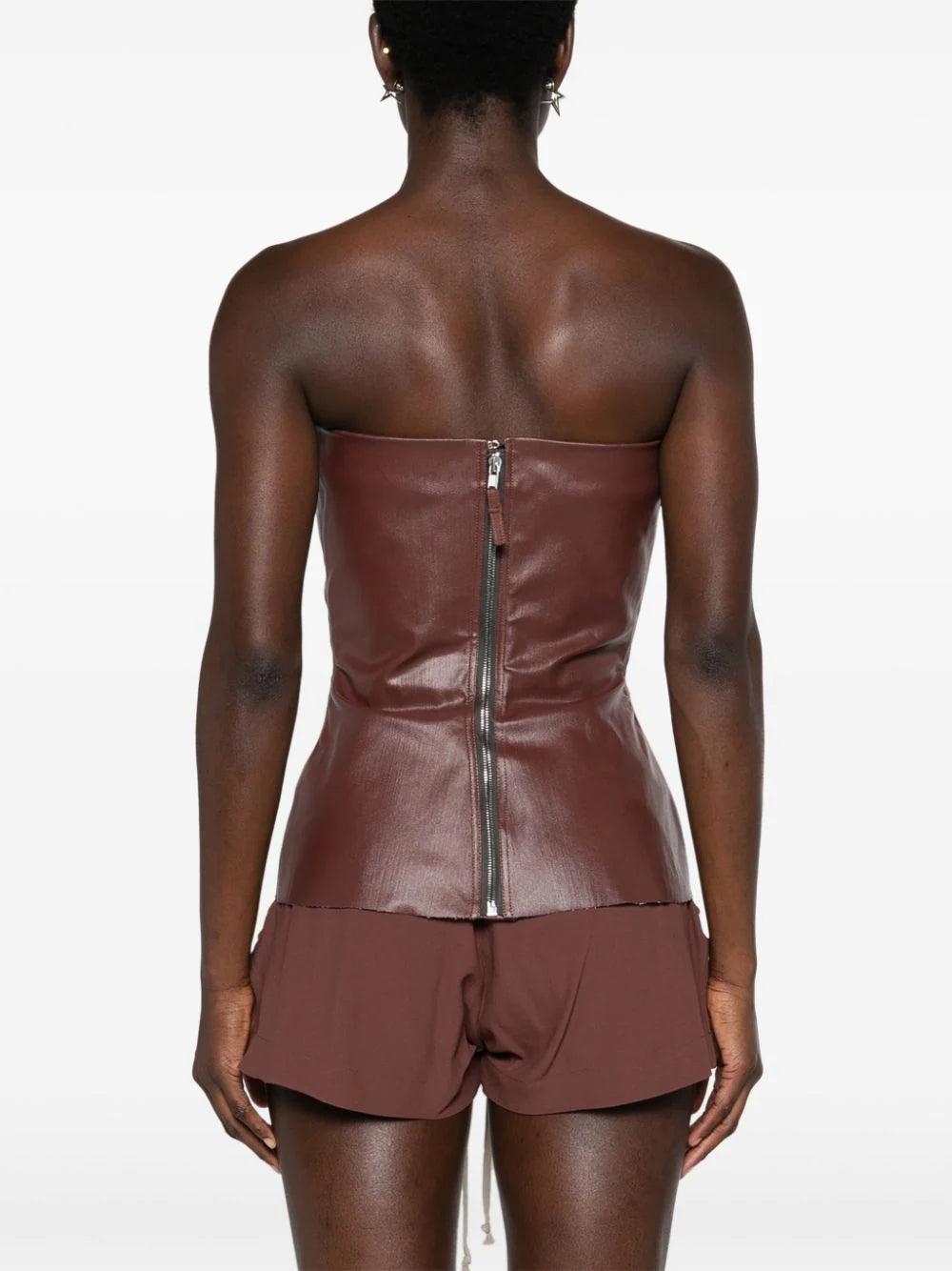 RICK OWENS Bustier top Enormi sconti