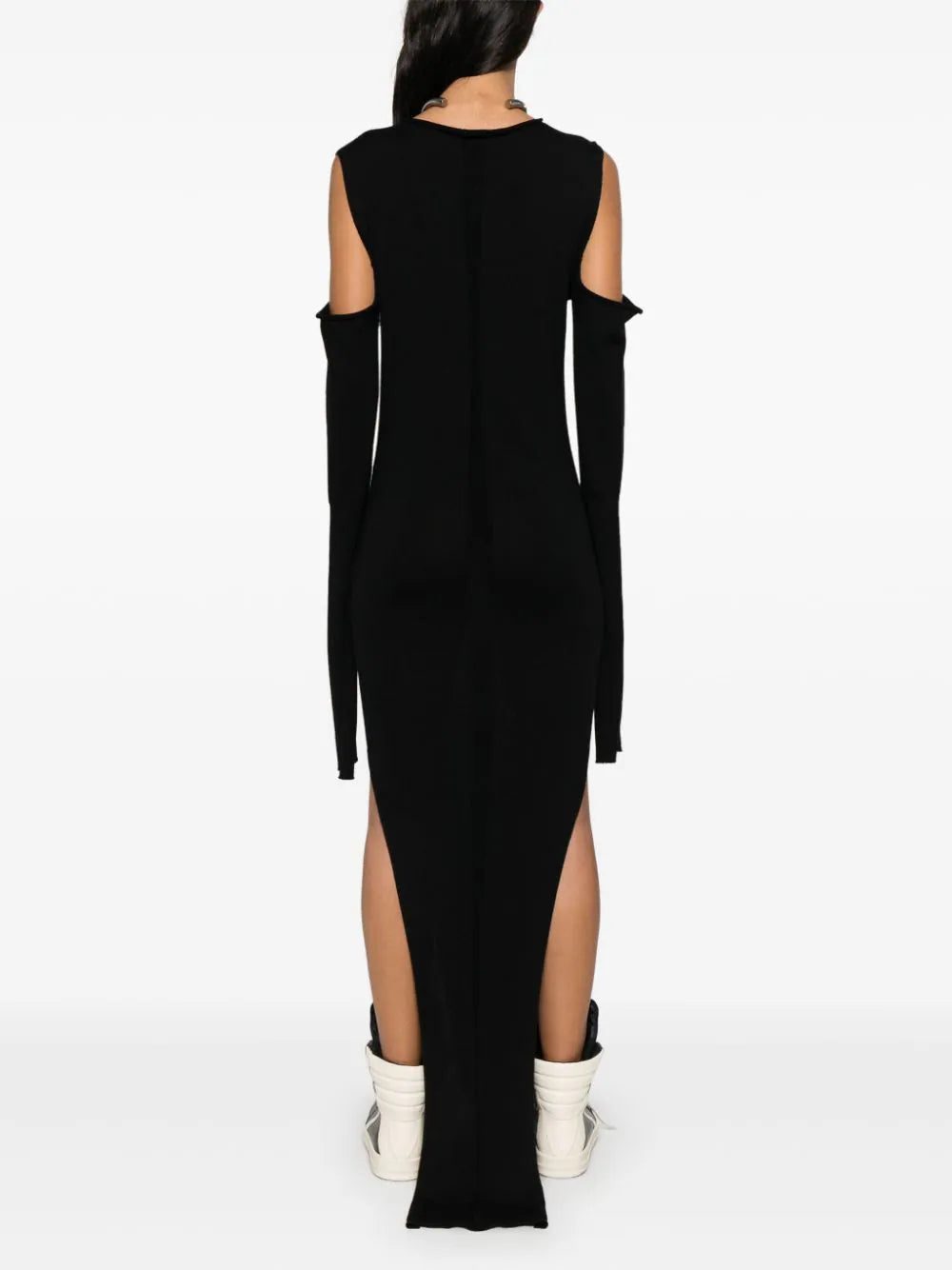RICK OWENS Cape sleeve dress Officina