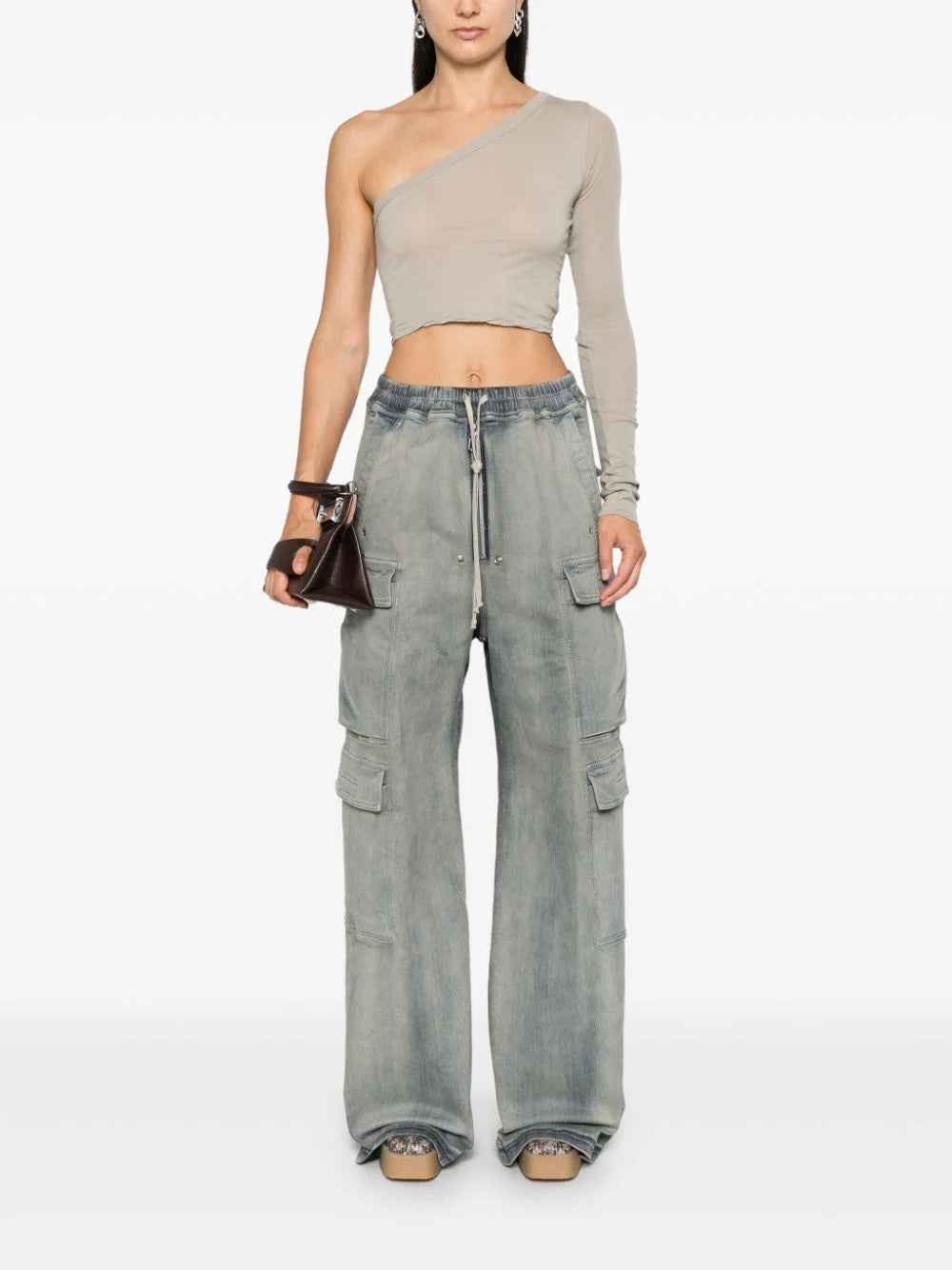 Rick Owens DRKSHDW Ziggy top In vendita