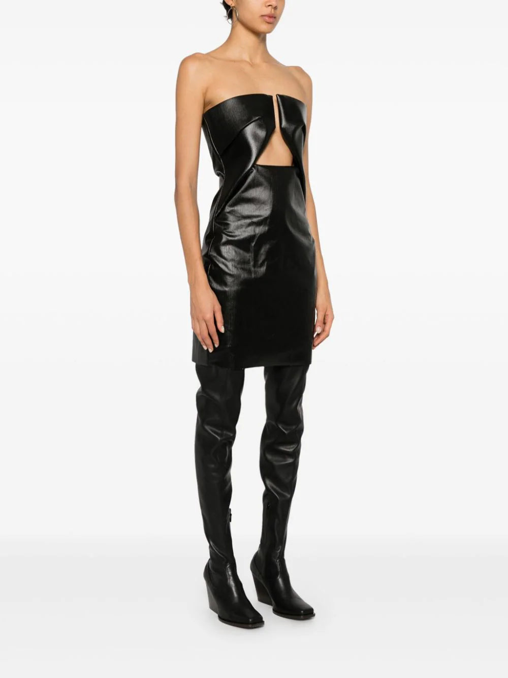 RICK OWENS Prong mini dress Vendita