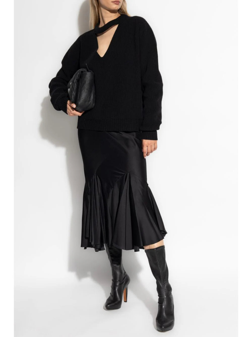 RICK OWENS Eclipse wool knit Spedizione Gratuita