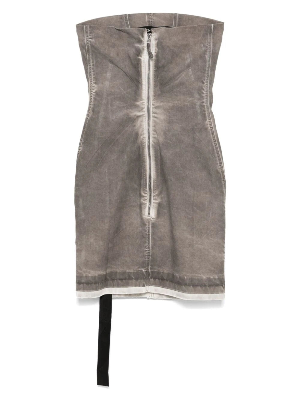 Rick Owens DRKSHDW Splintered denim bustier dress Consegna Veloce