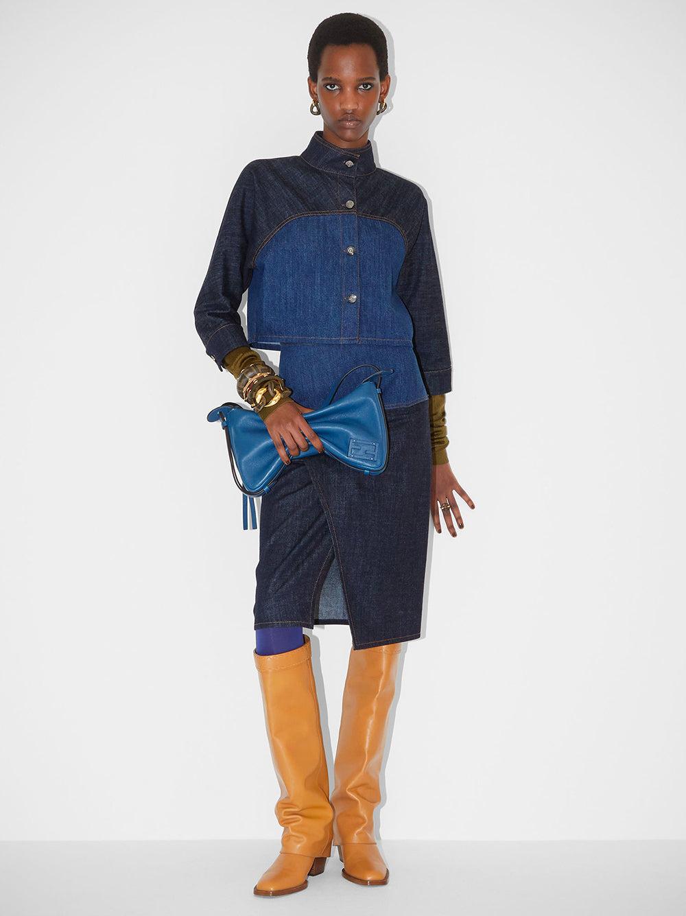 FENDI Jeans skirt In Vendita
