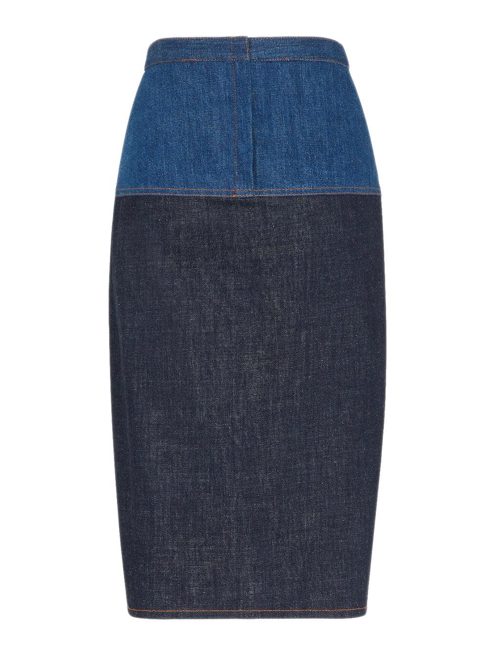 FENDI Jeans skirt In Vendita