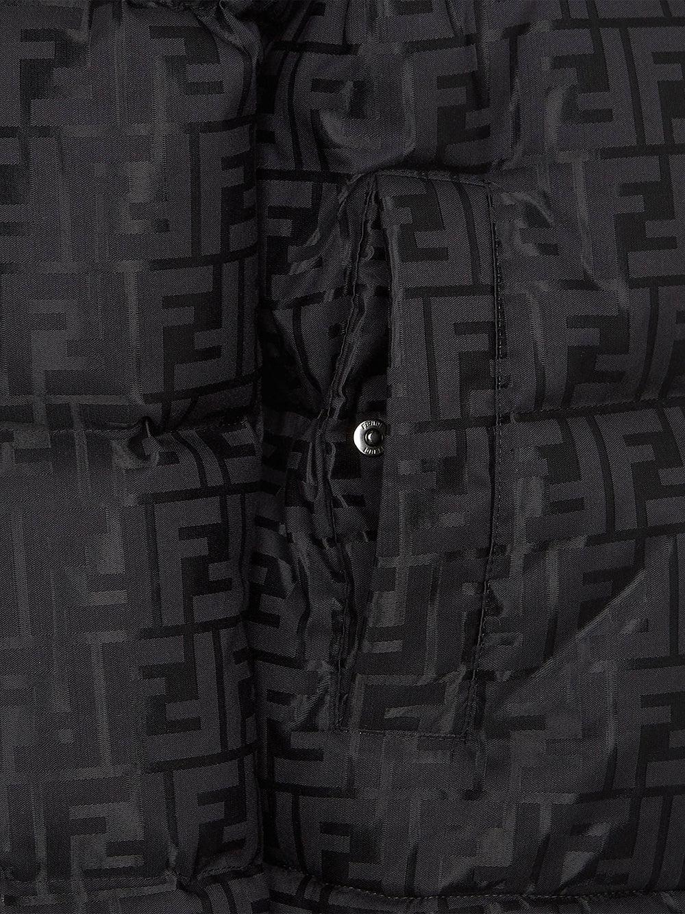 FENDI Down jacket in technical fabric Saldi