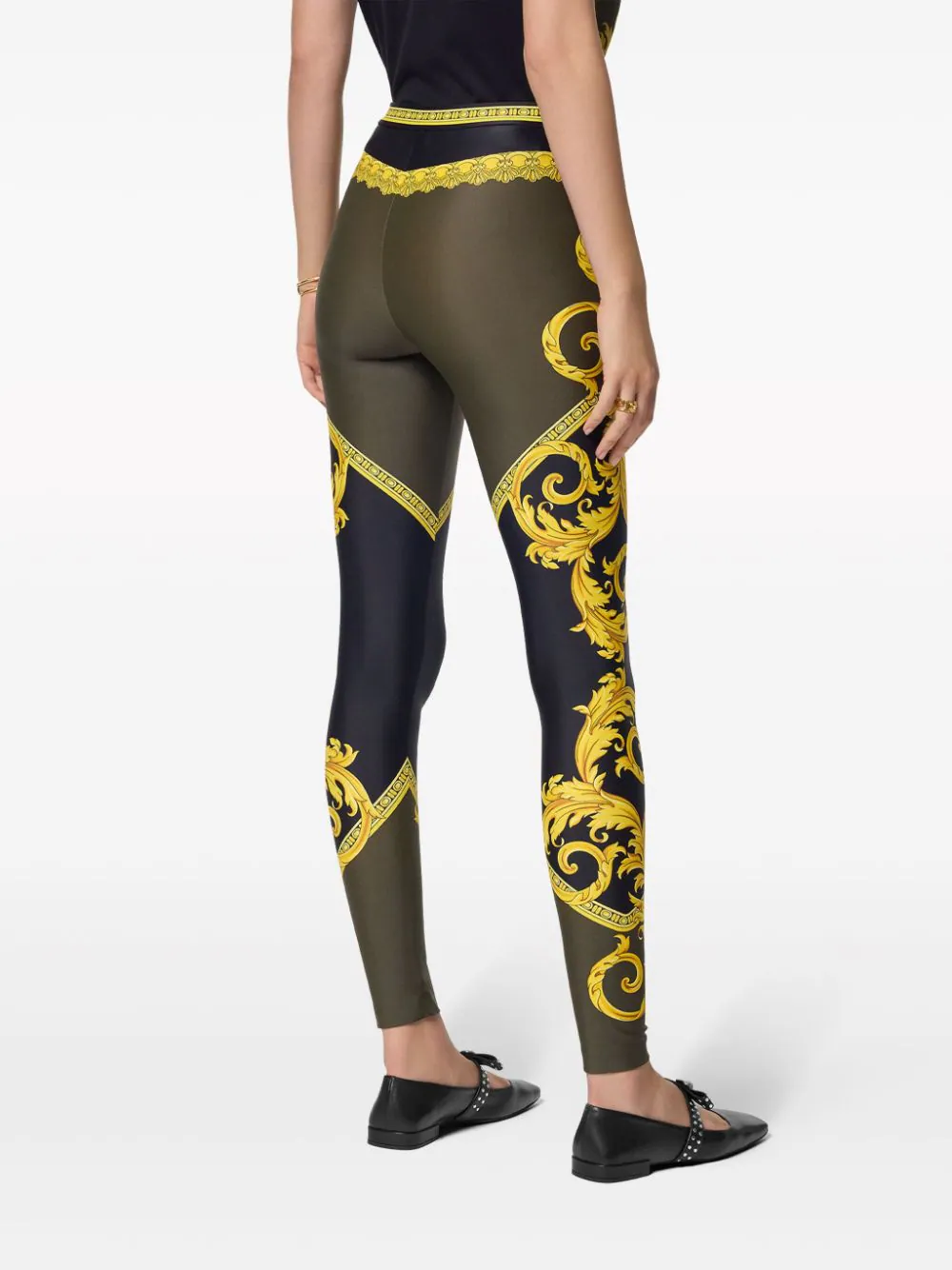 VERSACE Leggings la coupe des dieux Offerta Giorno del Papà