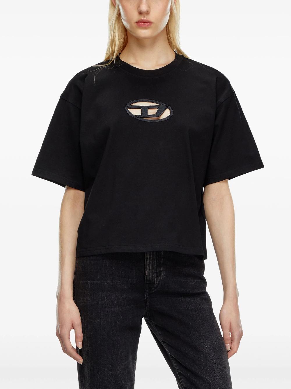 DIESEL T-buxt-crop-od Nuovi prodotti