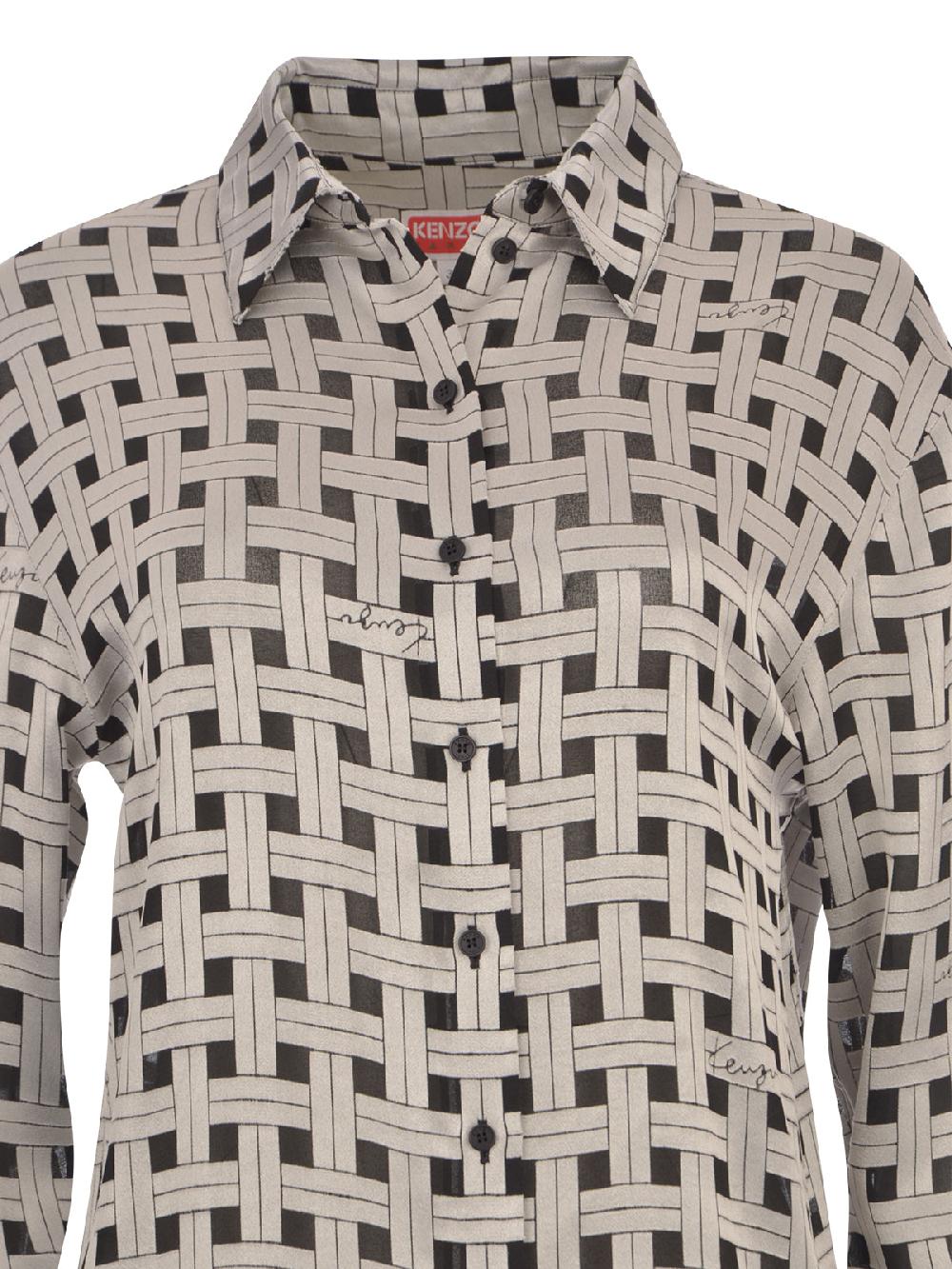 Kenzo Camicia Kenzo - FE62CH2549I1 Sottocosto