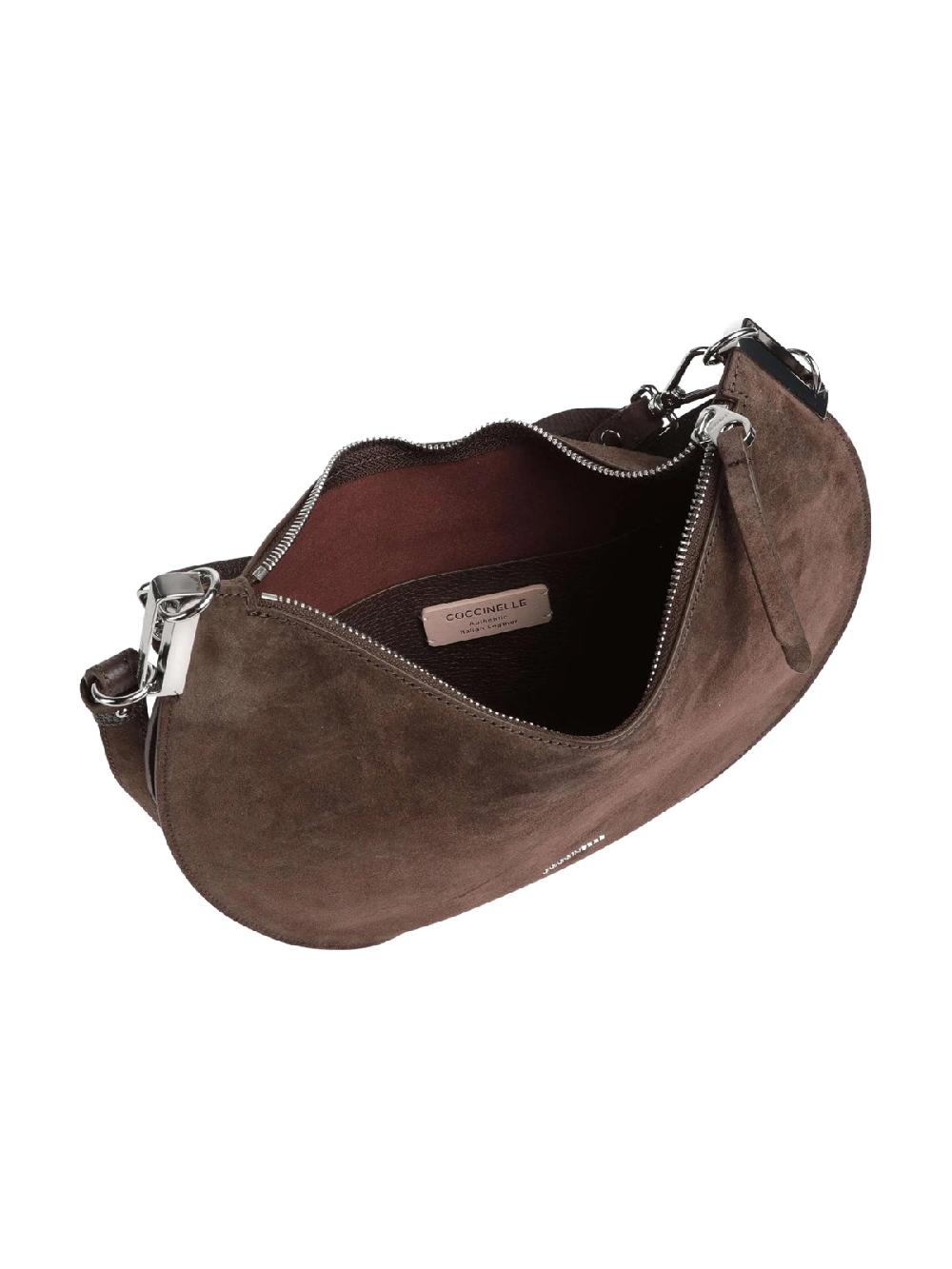 Coccinelle Borsa Coccinelle Sunup suede large- E1QKG130101 Sconti VIP