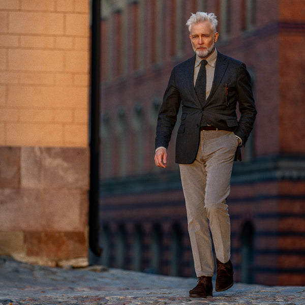 Rota Sport Winter Light grey corduroy sport trousers I Più Venduti