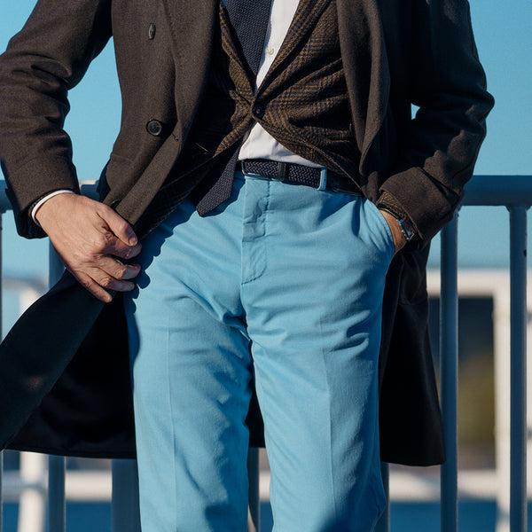 Rota Sport Winter Azure cotton elastan sport trousers 2025