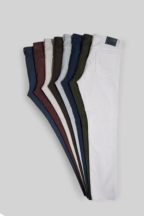 Rota Sport Winter NEW 5 pockets trousers in cotton elastan – in 8 colors available Italy