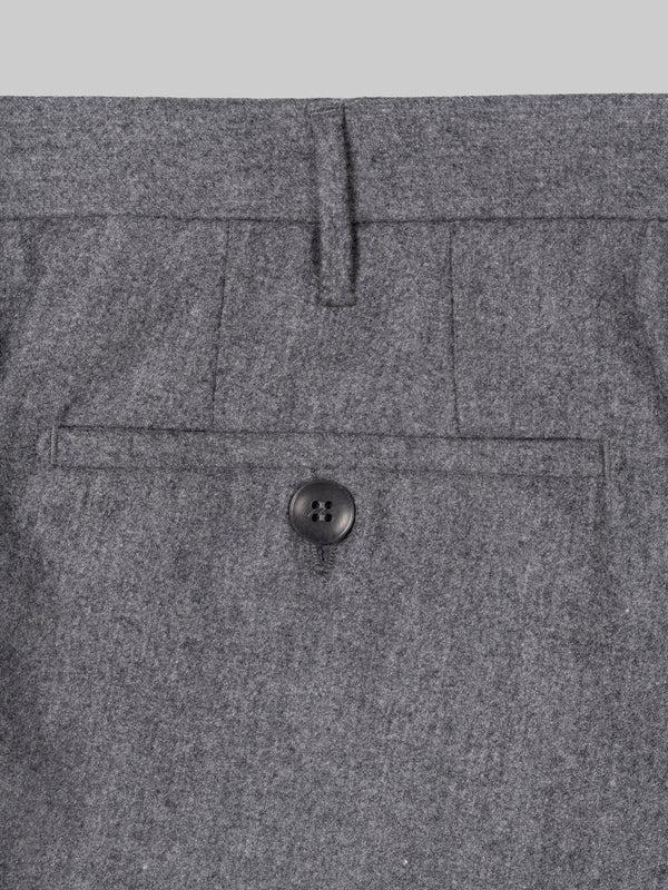 Rota Winter Medium grey flannel trousers Vendita