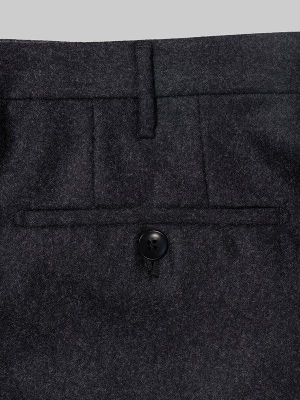 Rota Winter Dark grey flannel trousers Promozione